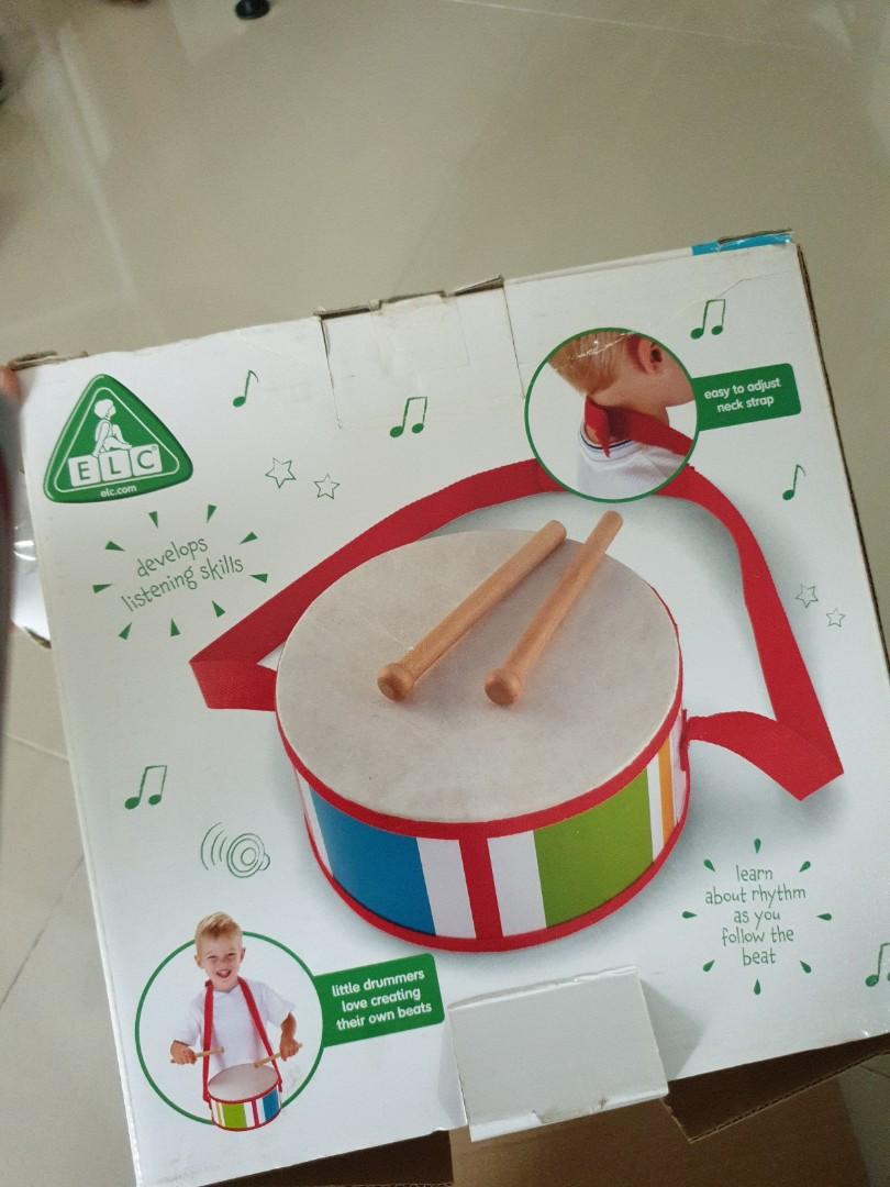 Elc wooden drum on sale