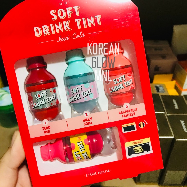 Etude House Soft Drink Tint Set Beauty Personal Care Face Face Care On Carousell