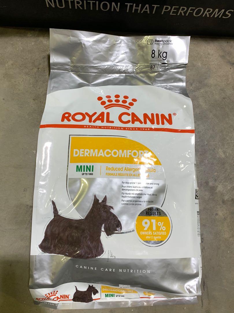 Fast Delivery 8kg Royal Canin Mini Dermacomfort Dog Food Pet Supplies For Dogs Dog Food On Carousell