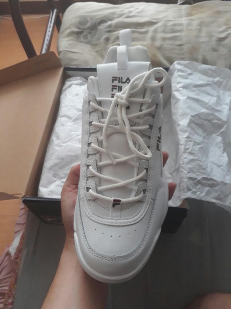 Fila Disruptor II Premium Rt Men s Fashion Footwear Sneakers on Carousell