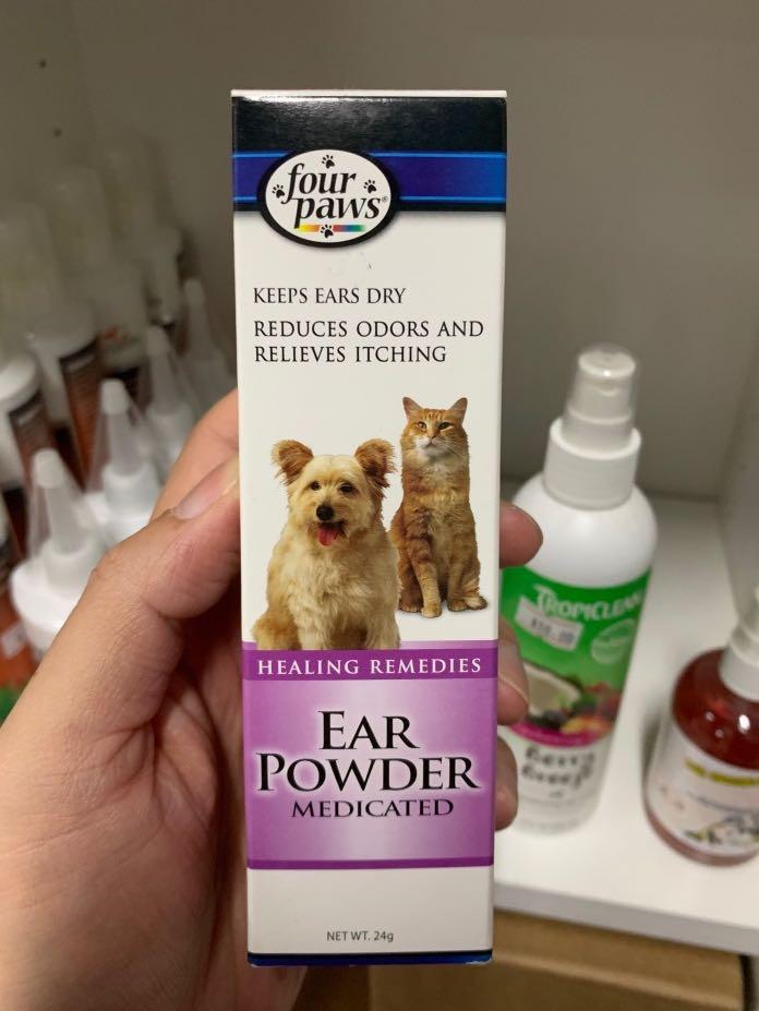 Four paws ear 2025 powder