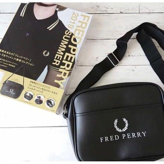 Fred perry saffiano shoulder bag on sale