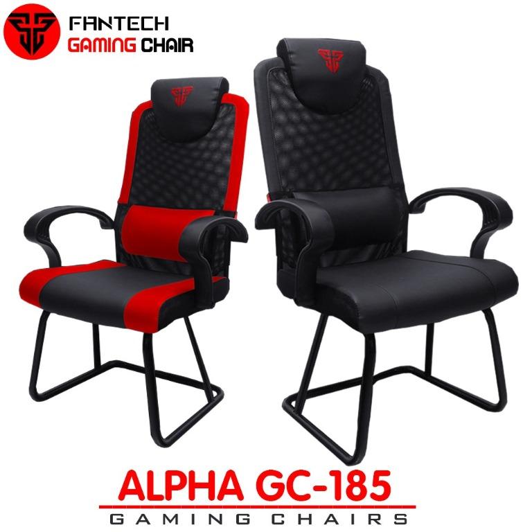 Free Shipping Fantech Alpha Gc 185 Breathable Net Cloth Backrest Leather Seat Gaming Chair Home Furniture Others On Carousell