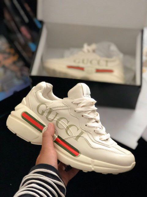 GUCCI RYTHON, Men's Fashion, Footwear, Sneakers on Carousell
