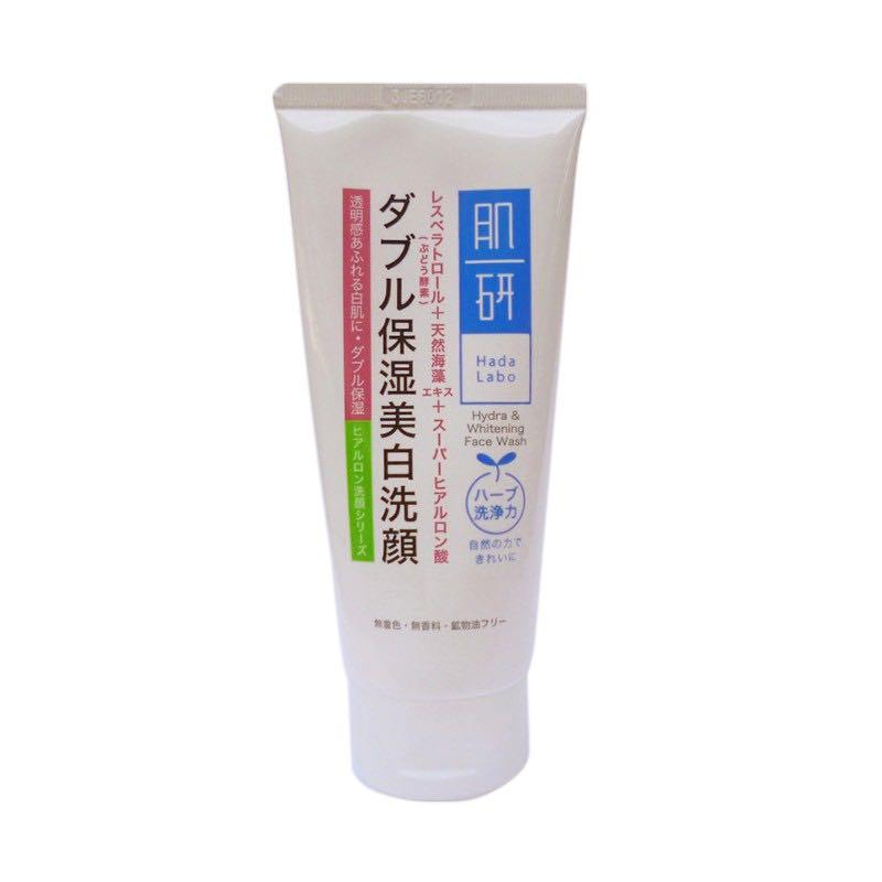 Hada Labo Hydra Whitening Face Wash Plus Free Face Masks Health Beauty Skin Bath Body On Carousell