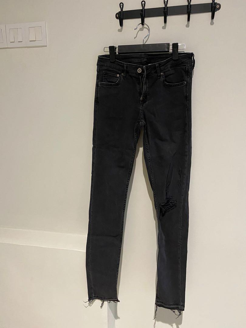 h&m super skinny low waist jeans