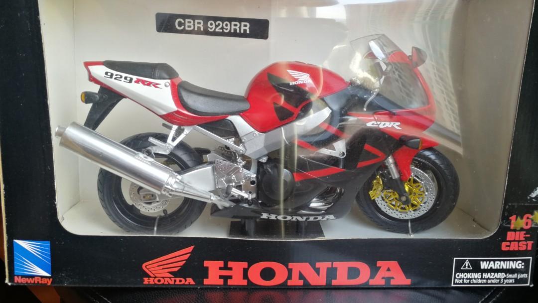 Honda 1 6 1 6 Cbr 929 Rr 電單車模型 全新 未開封 玩具 遊戲類 玩具 Carousell