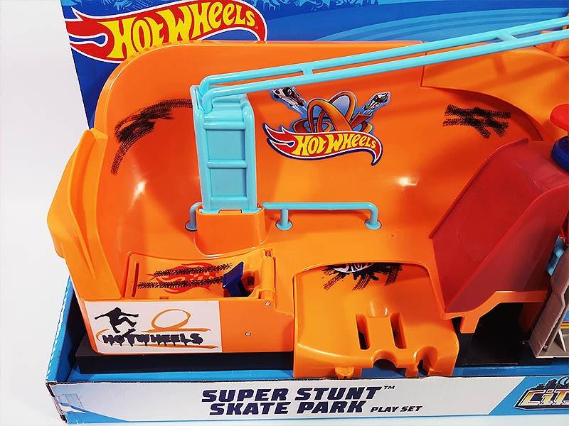 Super stunt skate park hot wheels best sale
