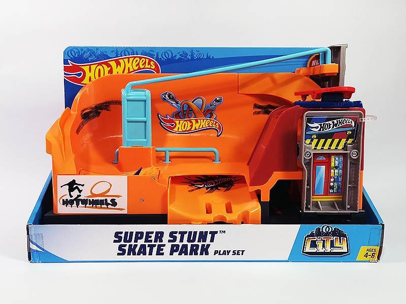 Hot wheels city super stunt sales skate park