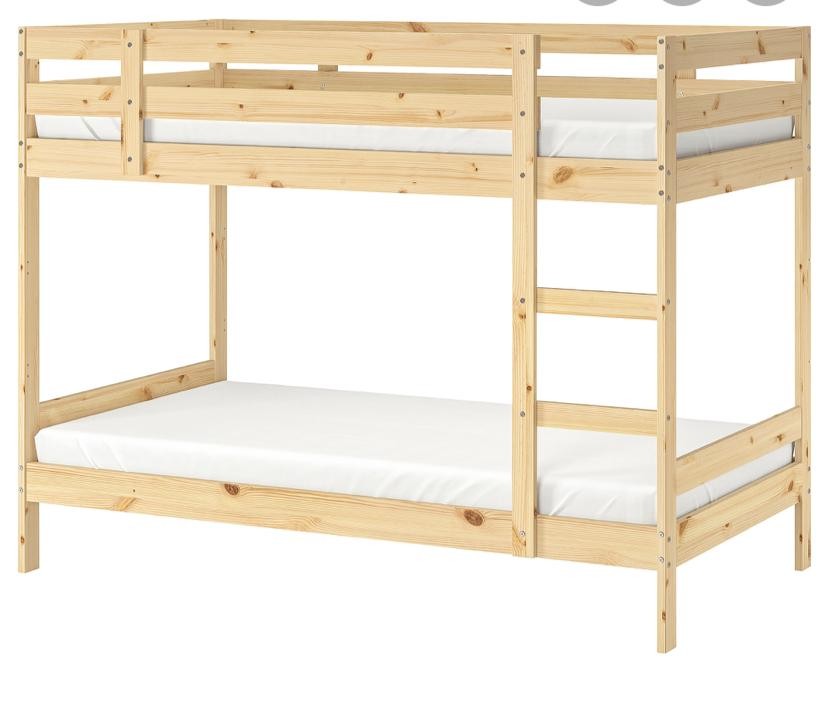 Ikea bunk bed, 傢俬＆家居, 傢俬 Carousell