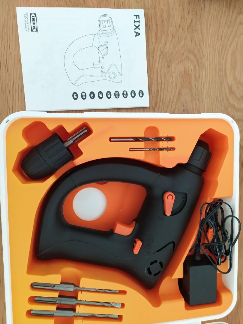 Ikea Hammer drill, liion 電鑽,鋰電池 95 new, 其他, 其他 Carousell