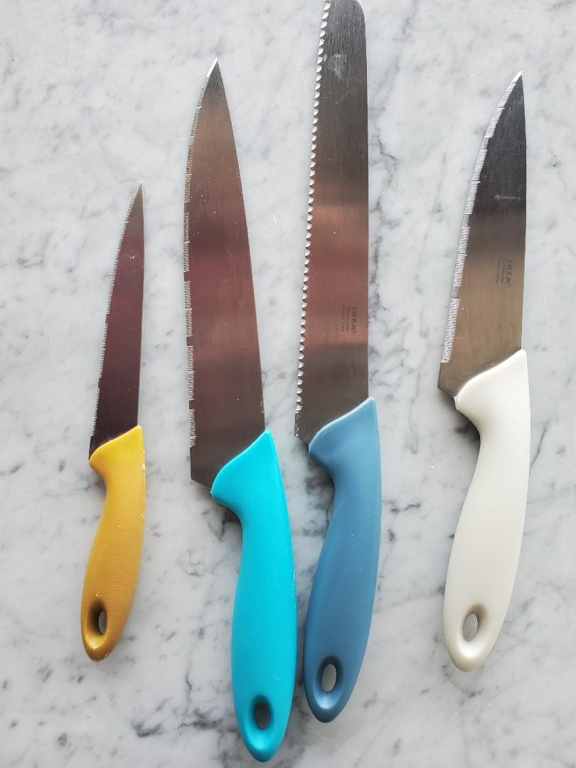 Ikea knife set, Furniture & Home Living, Kitchenware & Tableware