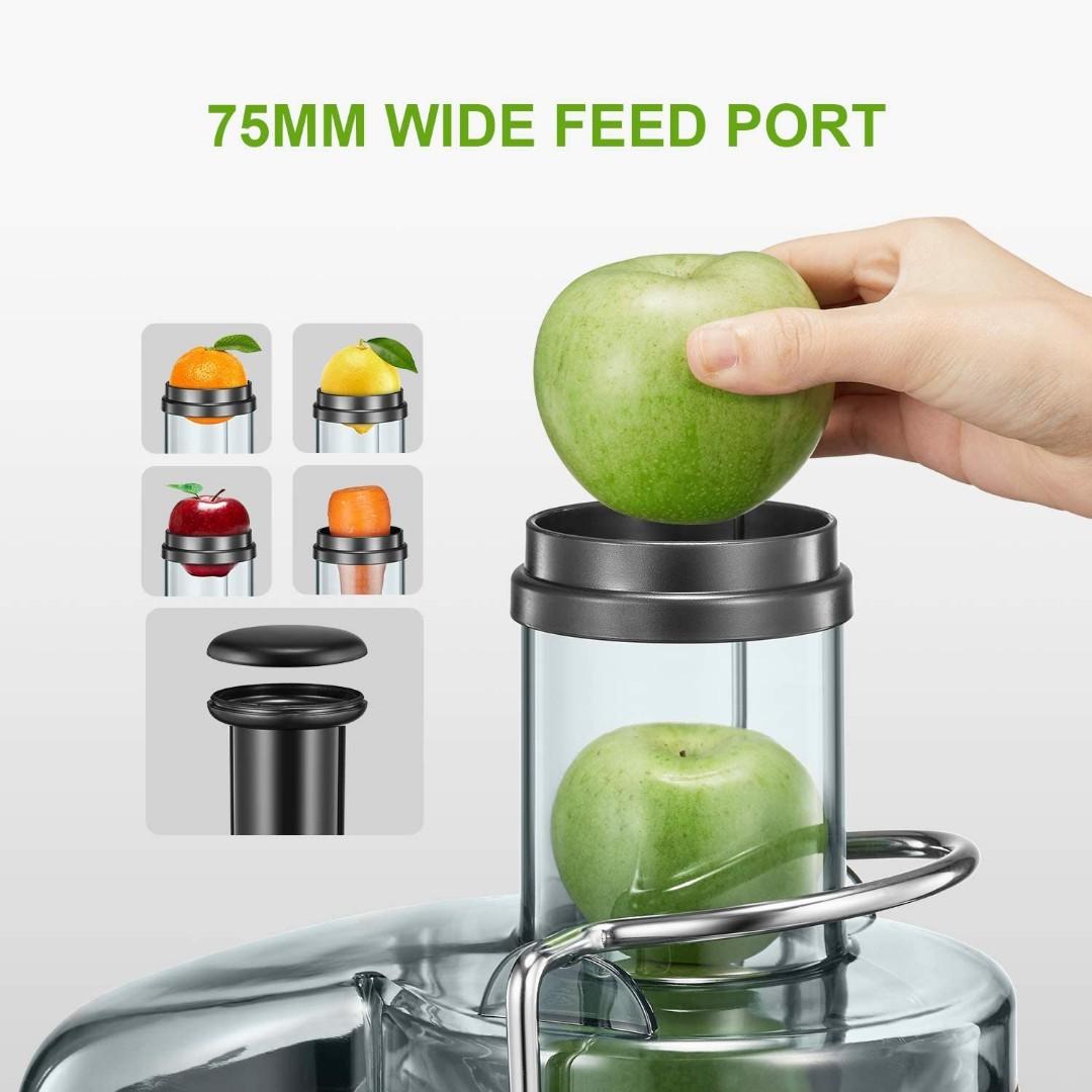 Juicer machine aicok juice extractor 800w centrifugal juicer hotsell with 3 inch wide mouth