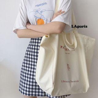 LAparis Canvas Sling Tote Bag