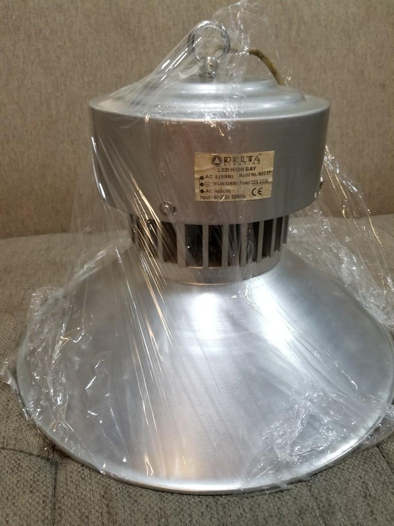 Heavy Duty LED Industrial Hanging Lights (Category: Industrial Equipment) located in Makati City. Submitted by trudetam (Listing ID 1007059330, Image 2). Description: Delta Led High Bay,Power 30w.( Material type : Original Steel )Heavy duty performance and can last even in the most adverse condition,such as extreme temperatures and climate...( Used and still look a like brand new ).