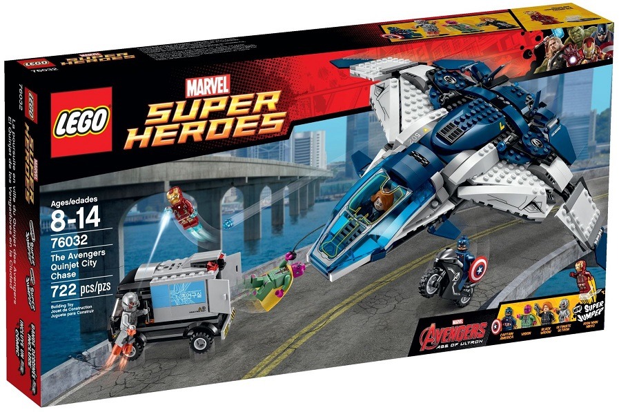 Lego 76032 The Avengers Quinjet City Chase New Misb Toys Games Blocks Building Toys On Carousell