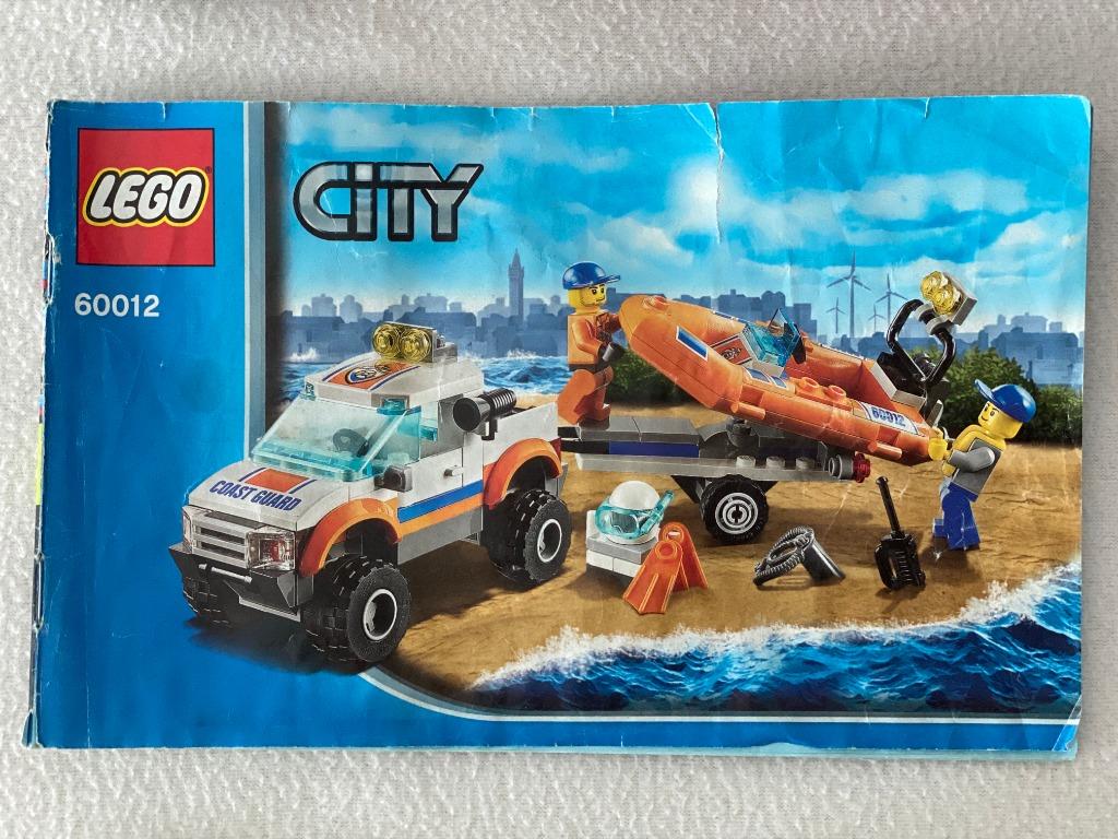LEGO City 60012 4x4 and Diving Boat Instructions Hobbies Toys Toys Games on Carousell