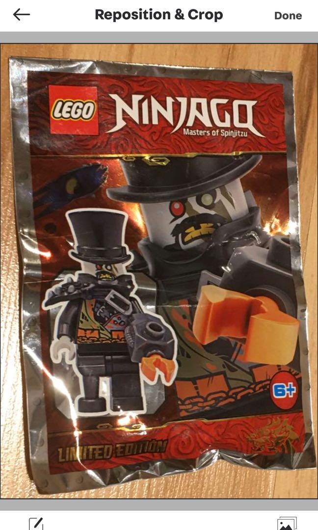 Lego iron cheap baron minifigure