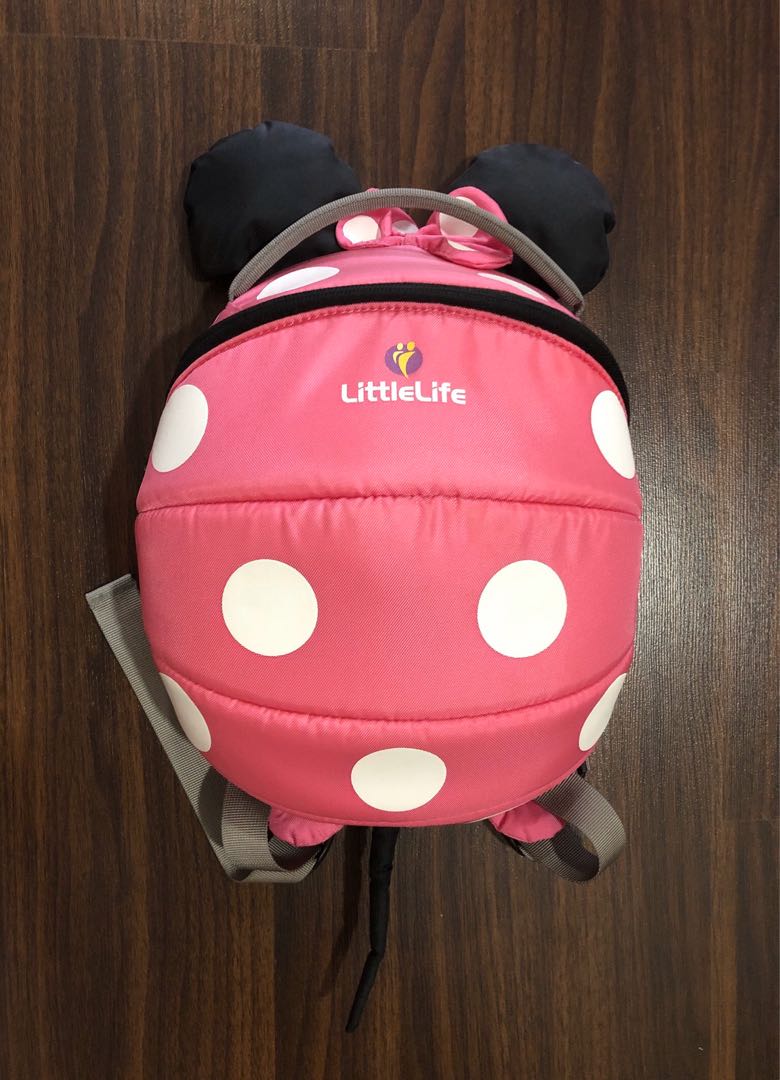 LittleLife Big Disney Pink Minnie Mouse Kids Backpack
