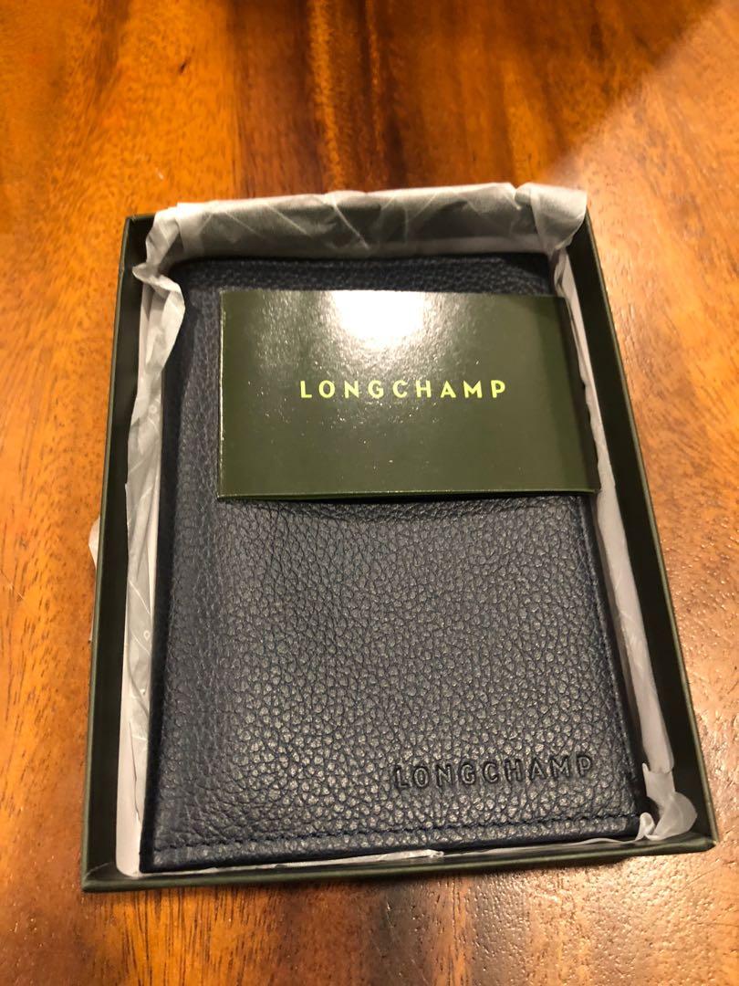 Longchamp passport holder, Men's Fashion, Watches & Accessories