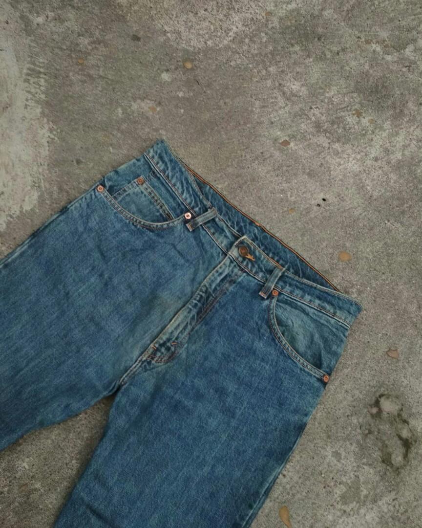 levis 607 orange tab