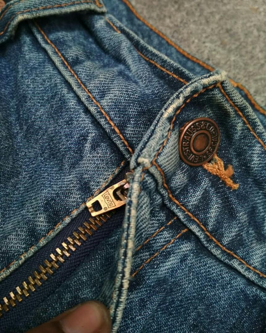 levis 607 orange tab