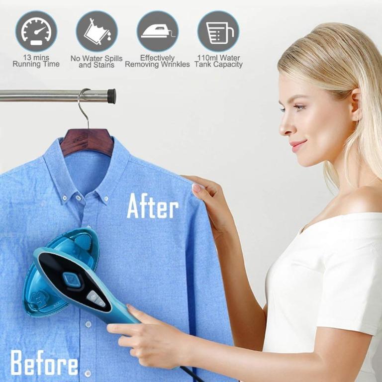 MECO HandHeld steam Iron garment steamer, Home Appliances, Cleaning & Laundry on Carousell