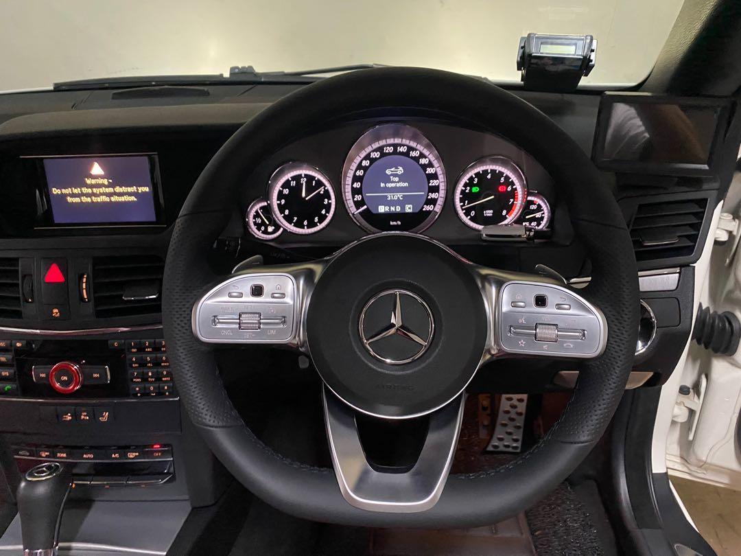W205 steering shop wheel on w204