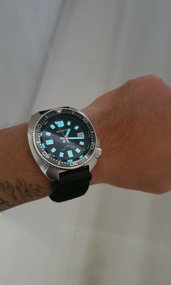 Merkur turtle watch online