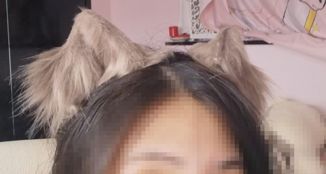 Mocha Wolf Cat Ears Clip Ons Women S Fashion Accessories Hair
