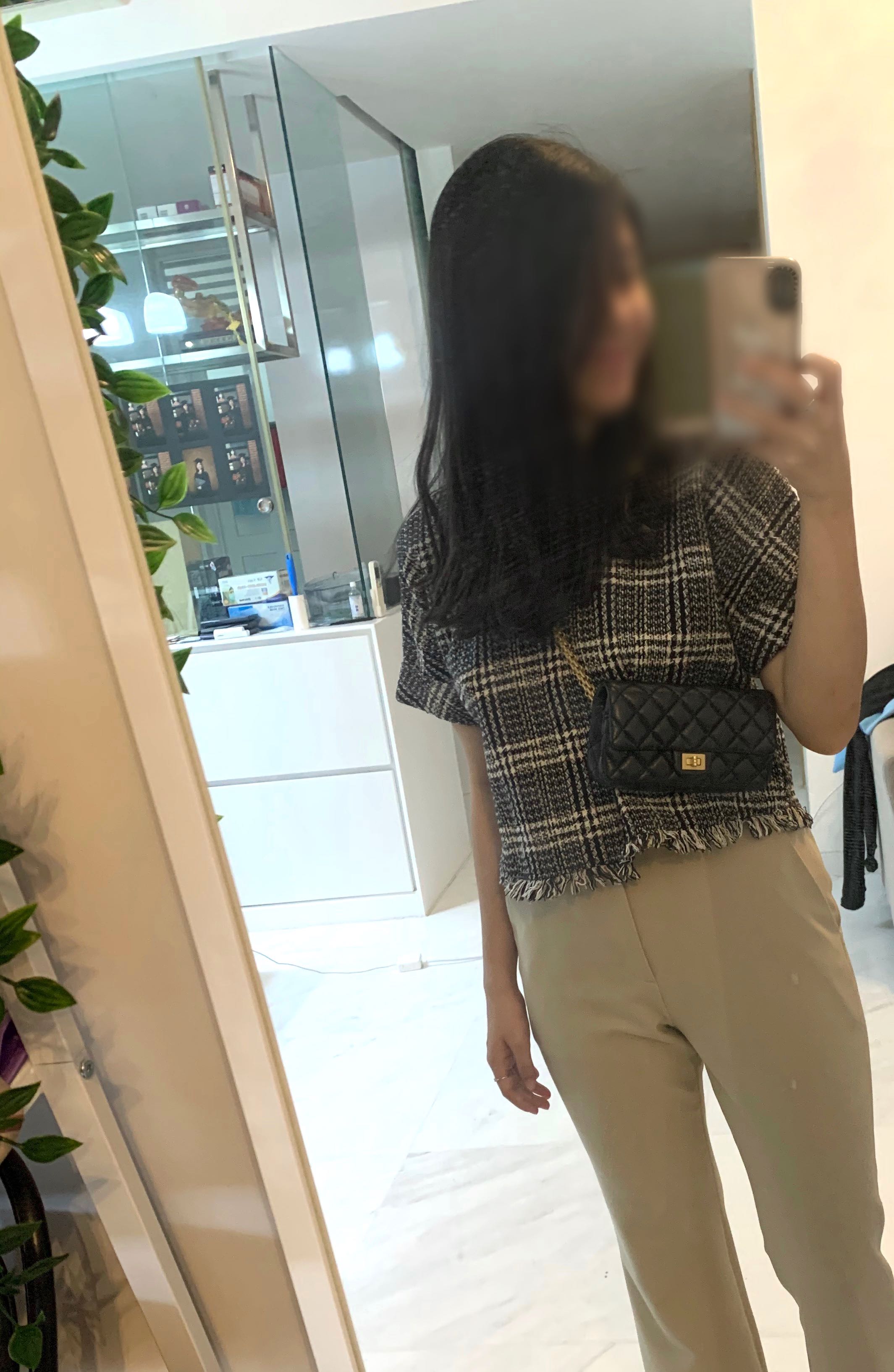 Modshot BNIB fullset chanel 2.55 reissue waist bag