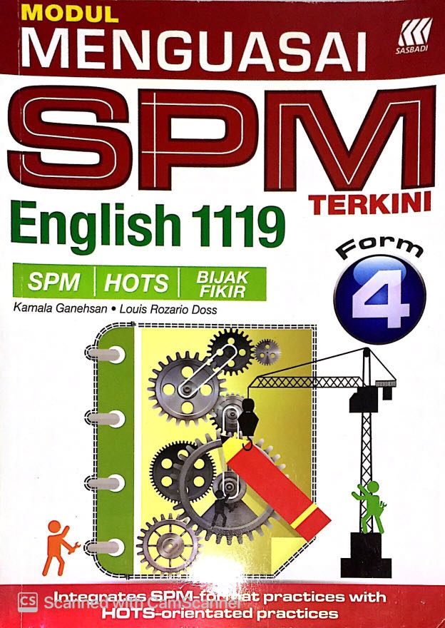 Modul Menguasai Spm English 1119 Form 4 Spm Hots Books Stationery Books On Carousell