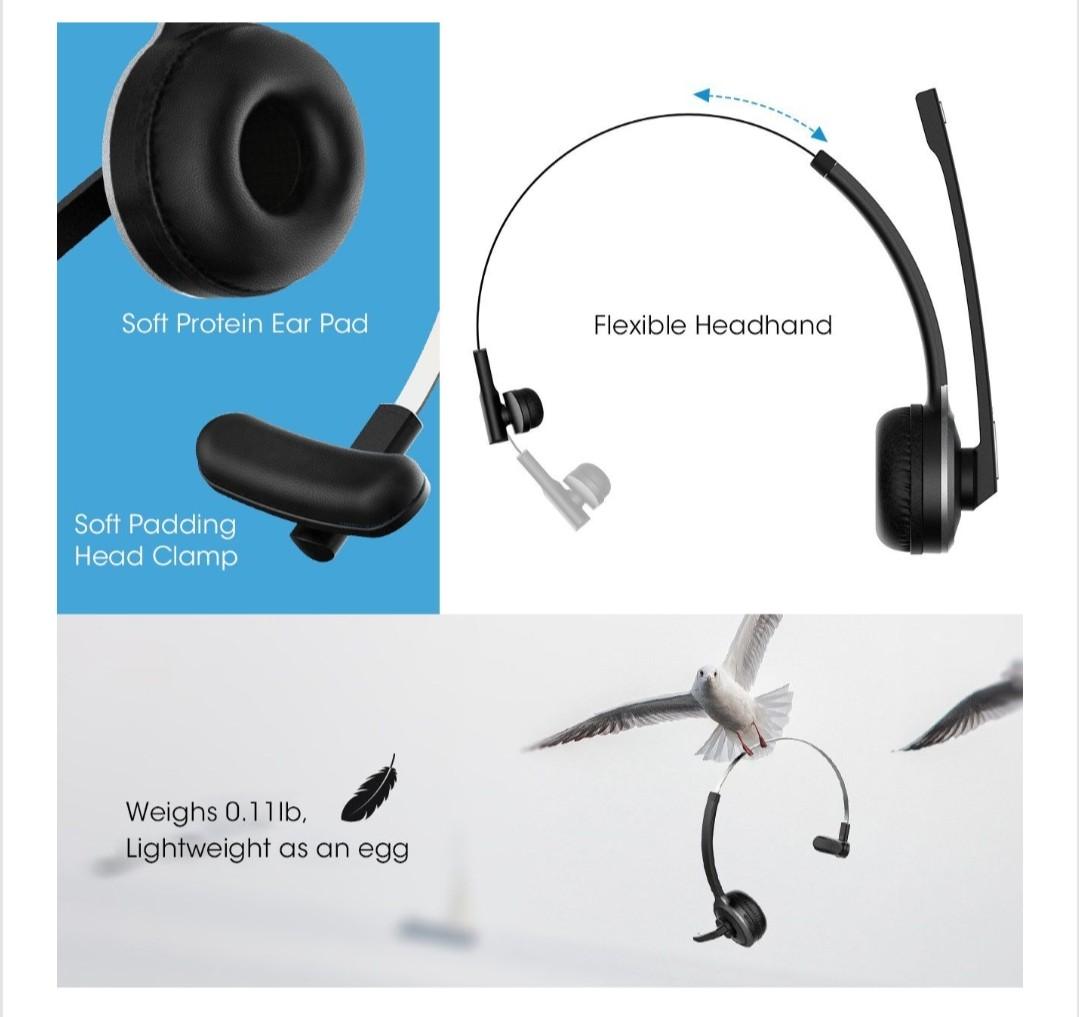 Mpow bh078ab 2025 bluetooth headset
