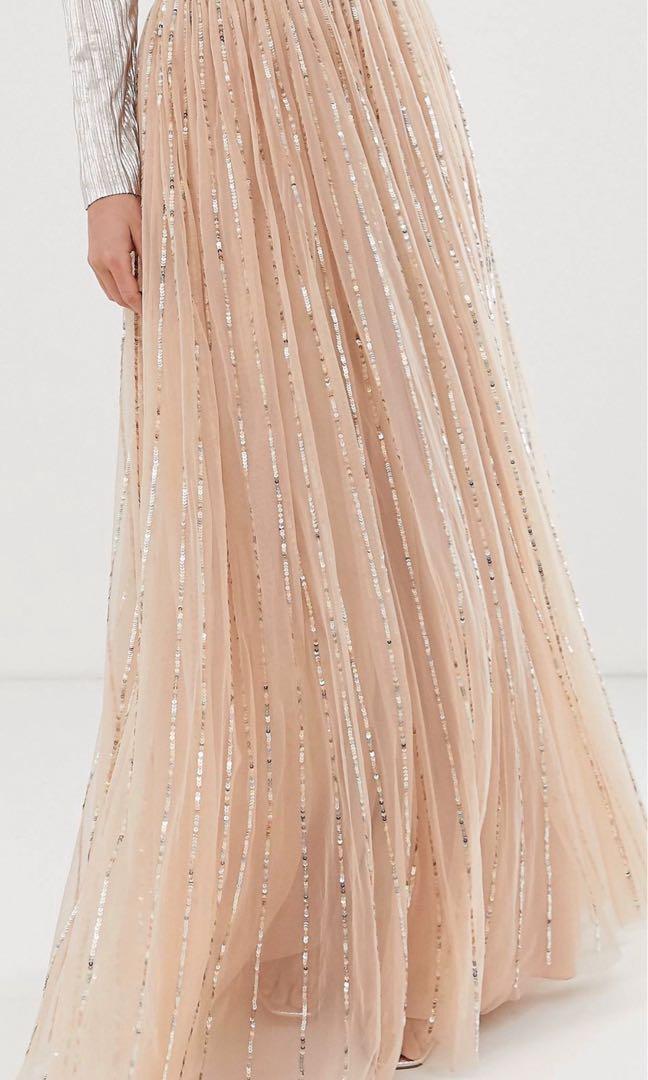 Tulle maxi skirt needle and thread best sale