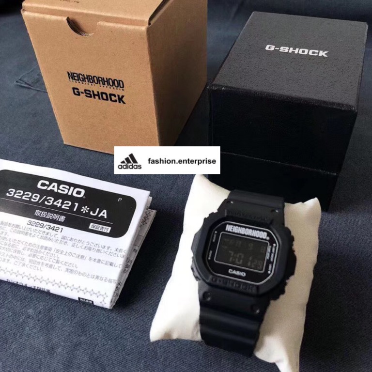 Neighborhood x G-Shock DW-5600, Men's Fashion, Watches