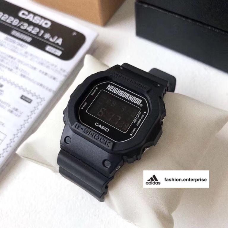 Neighborhood x G-Shock DW-5600, Men's Fashion, Watches