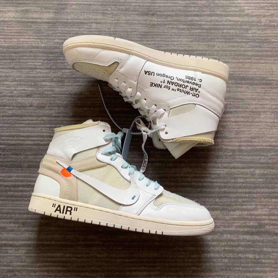Nike Air Jordan 1 Off White Europe Exclusive, Men's Fashion, Footwear,  Sneakers on Carousell