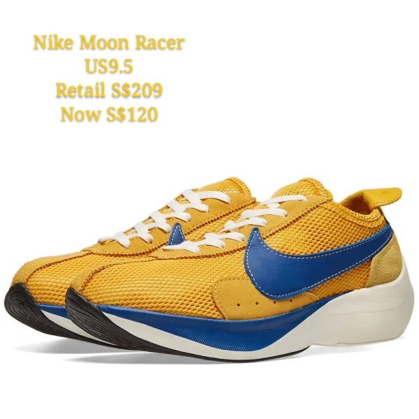 Nike Moon Racer QS US9.5 Men s Fashion Footwear Sneakers on Carousell