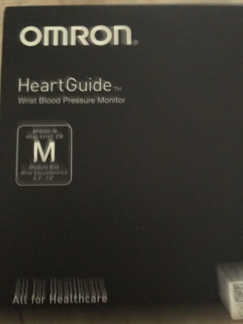 omron heartguide bp8000-m hem-6411t-zm