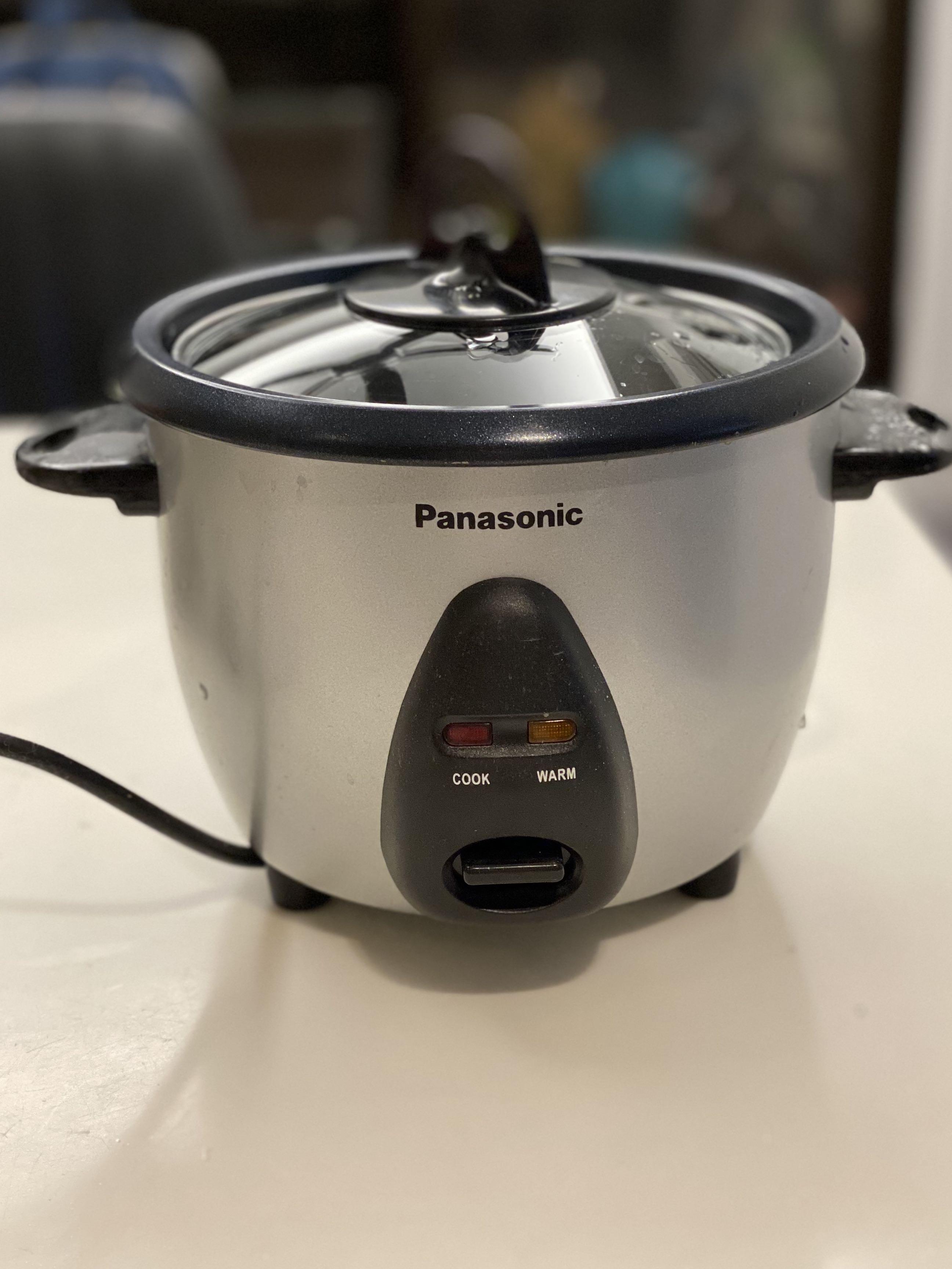 Panasonic Electric Rice Cooker Sr-g18 (sus), 1.8 Litre, With Triply Steel  Inner Container