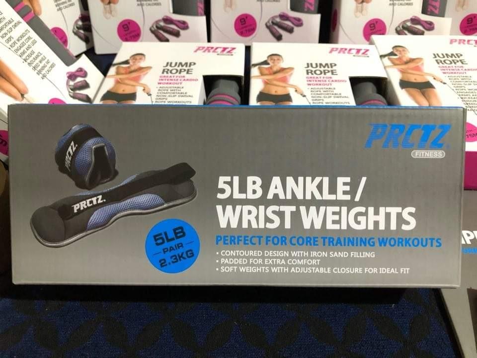 PRCTZ Ankle / Wrist Weights (Category: Weights & Dumbbells) located in Manila. Submitted by hazzfashionmusthaves (Listing ID 1007045012, Image 2). Description: 5lbs / 2.3kg #maydemand #inManila #inQC #inTaguig #inMakati #augdemand.