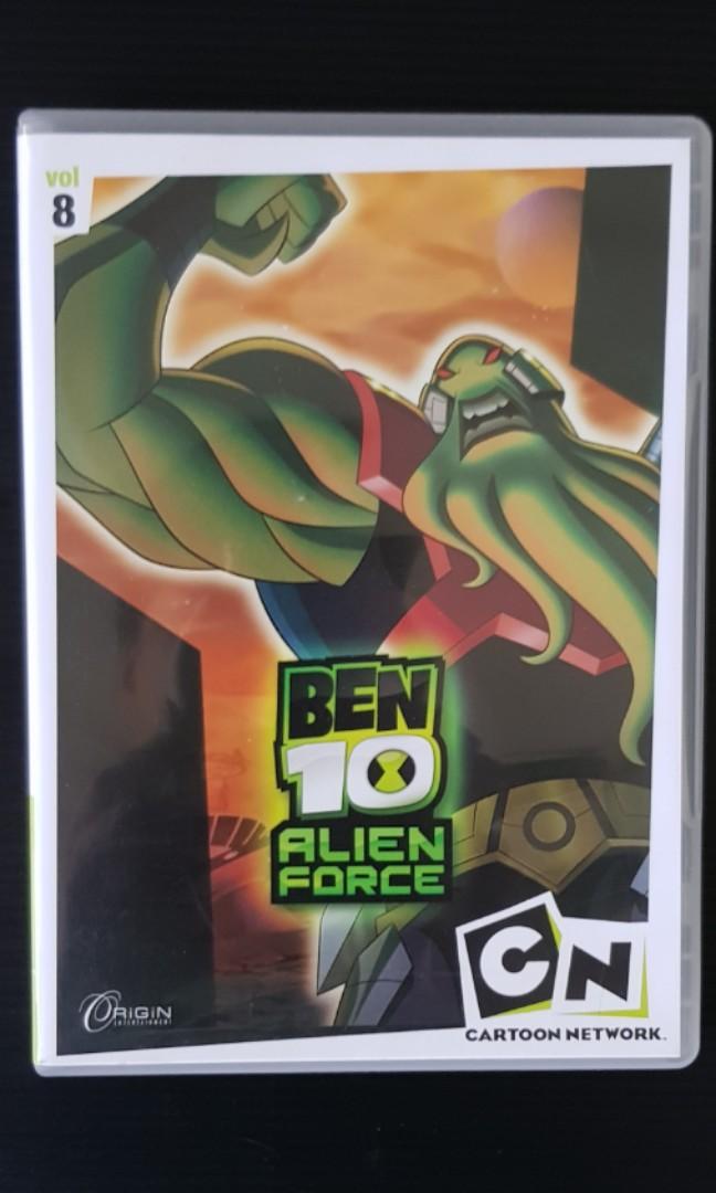 Pre Loved Animated Cartoon Dvd Cartoon Network Ben 10 Alien Force Vol 8 Music Media Cds Dvds Other Media On Carousell