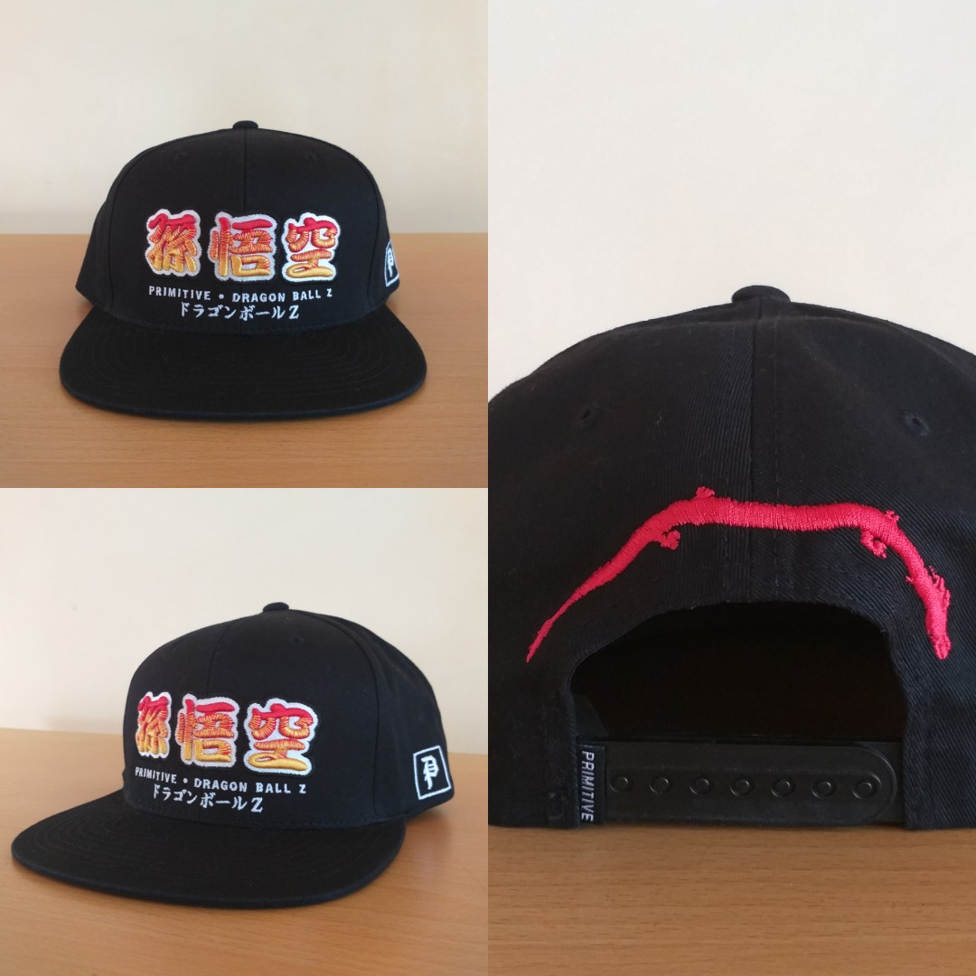 Primitive X Dragon Ball Z Snapback Hat Men S Fashion Accessories Caps Hats On Carousell