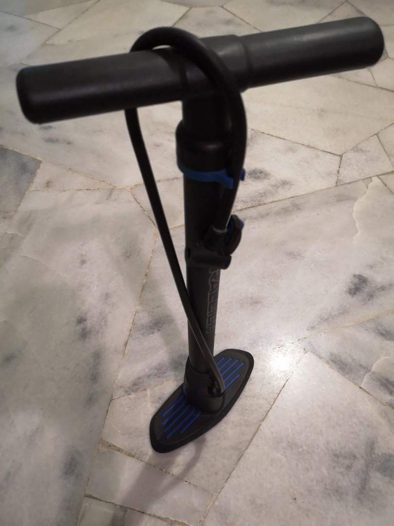 raleigh floor pump with gauge