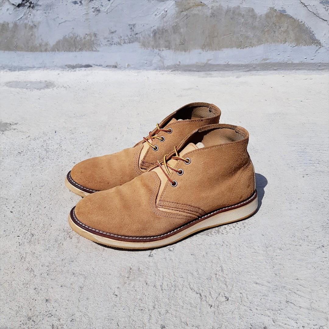 red wing chukka tan