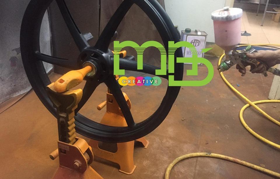 Rim Motor Kereta Painting Design Craft Others On Carousell