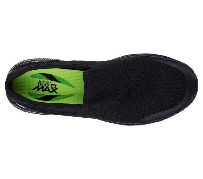 Skechers Go Walk 4 GOGA MAX Black Slip 