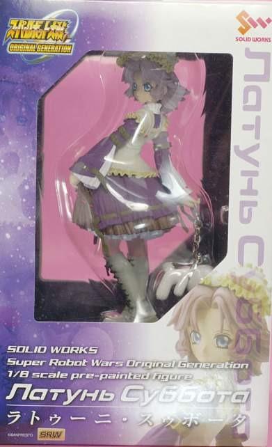 Solidworks Super Robot Wars SRW 超級機械人大戰 OG 女角 Natyhb Cybbota 拉托妮 1比8 ...