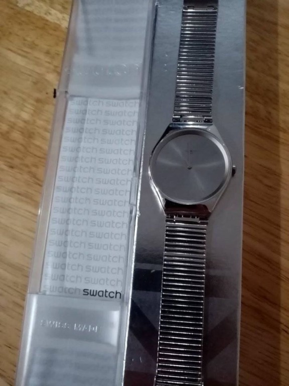Swatch SYXS103GG Irony Skin Ladies Watch Stainless Steel