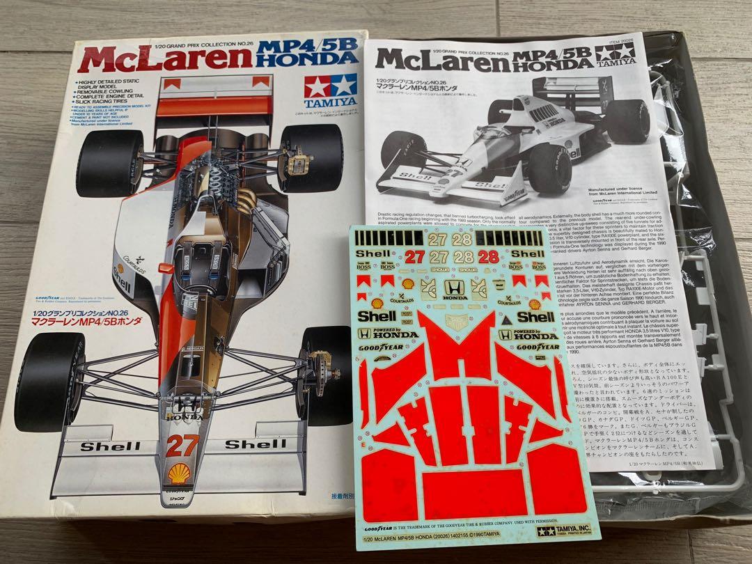 Tamiya 1 Mclaren Mp4 5b And Mp4 4 Hobbies Toys Toys Games On Carousell